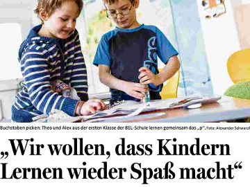 B.E.L. & OÖN ermöglichen drei Kindern den Besuch der B.E.L.